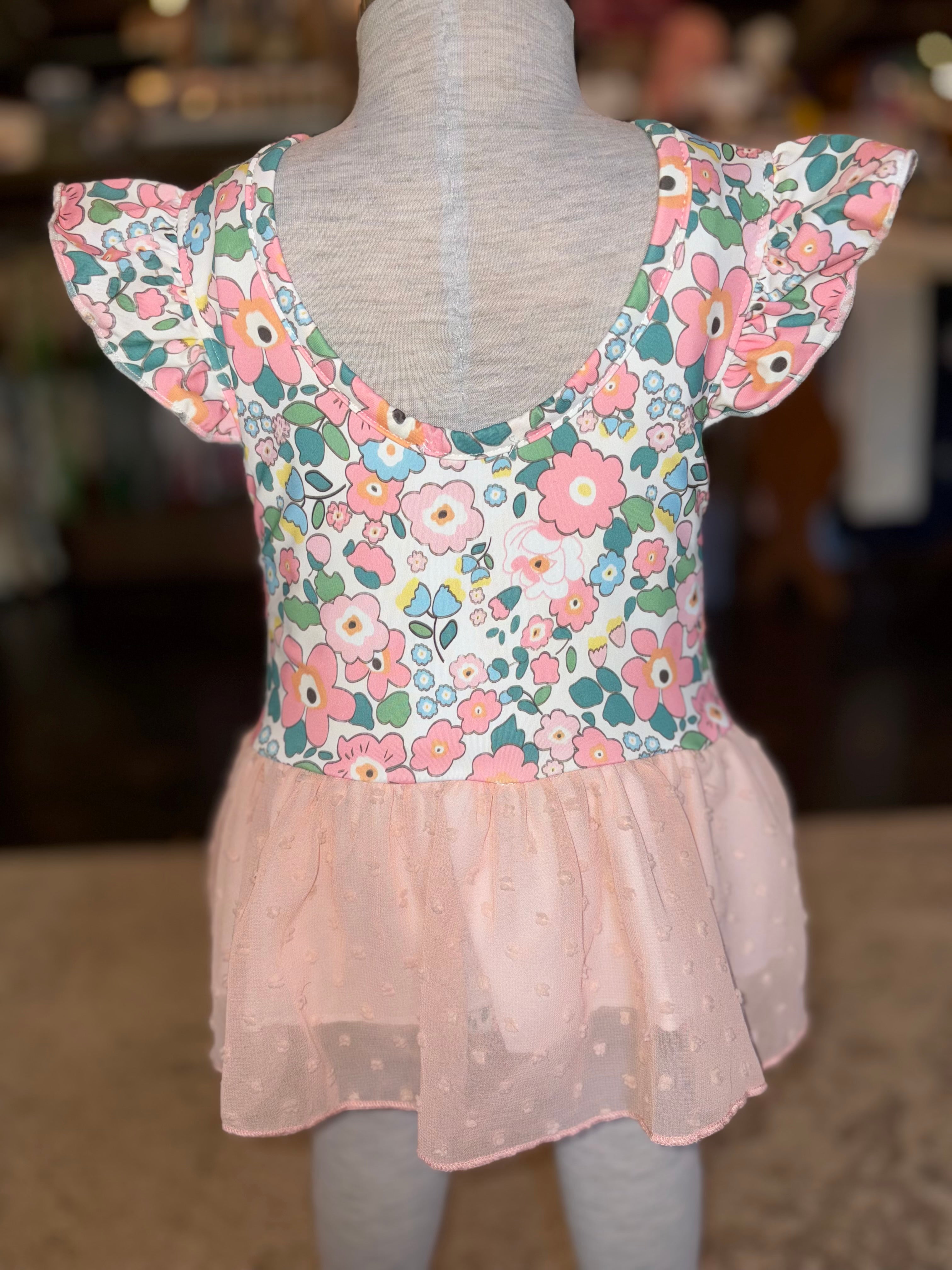 Floral Leotard