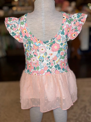 Floral Leotard