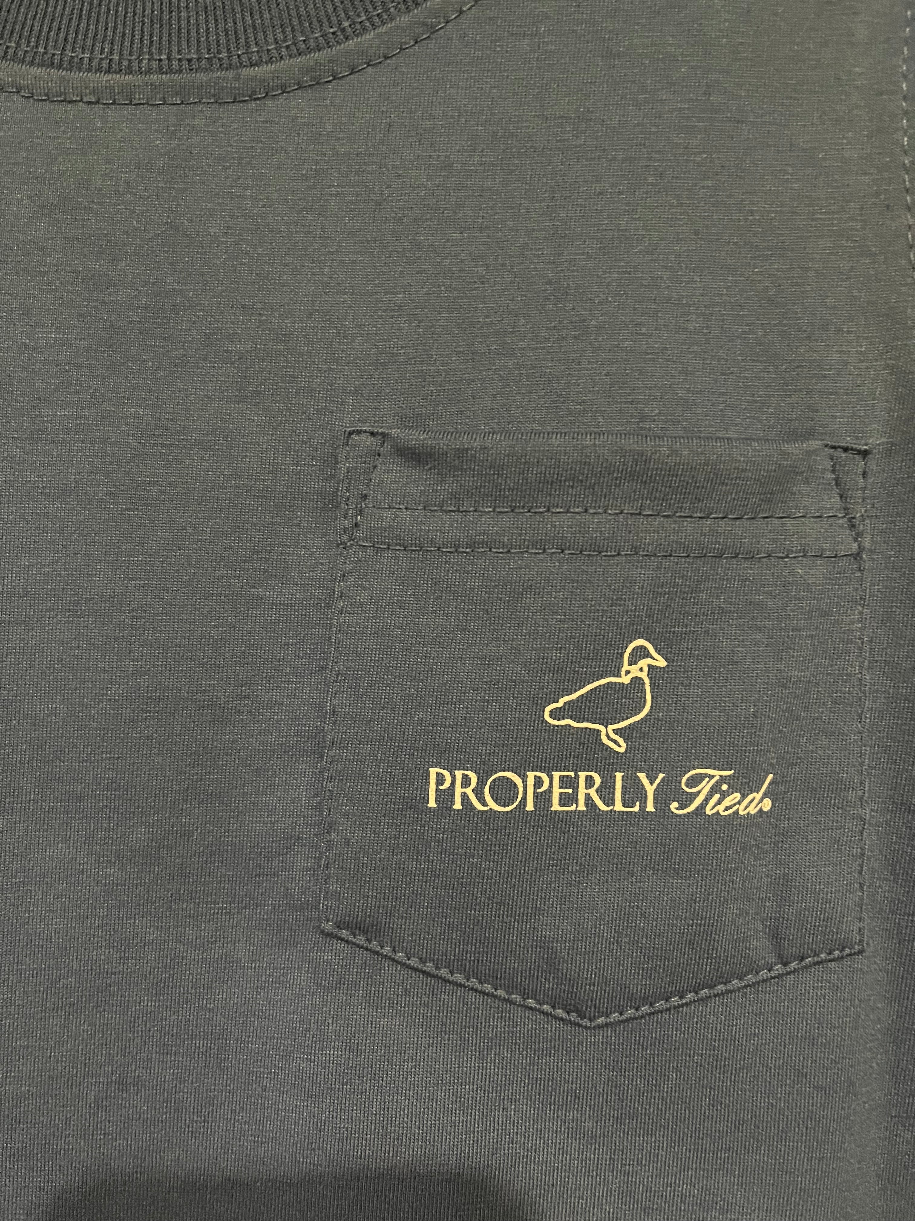 Property Tied LS Basketball tee