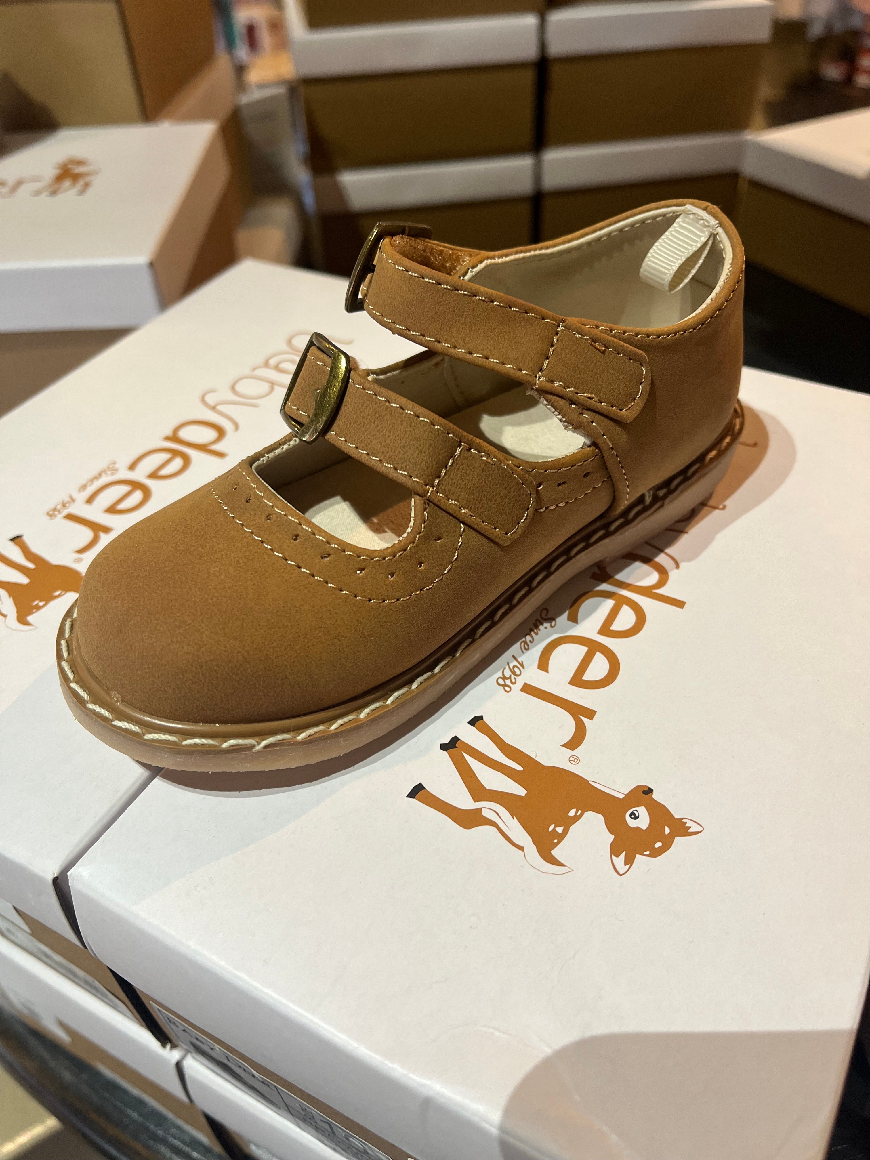 Brown Velcro Strap shoes