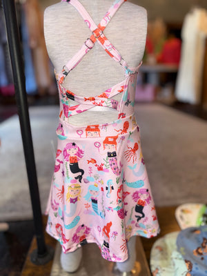 Mermaid athletic dress