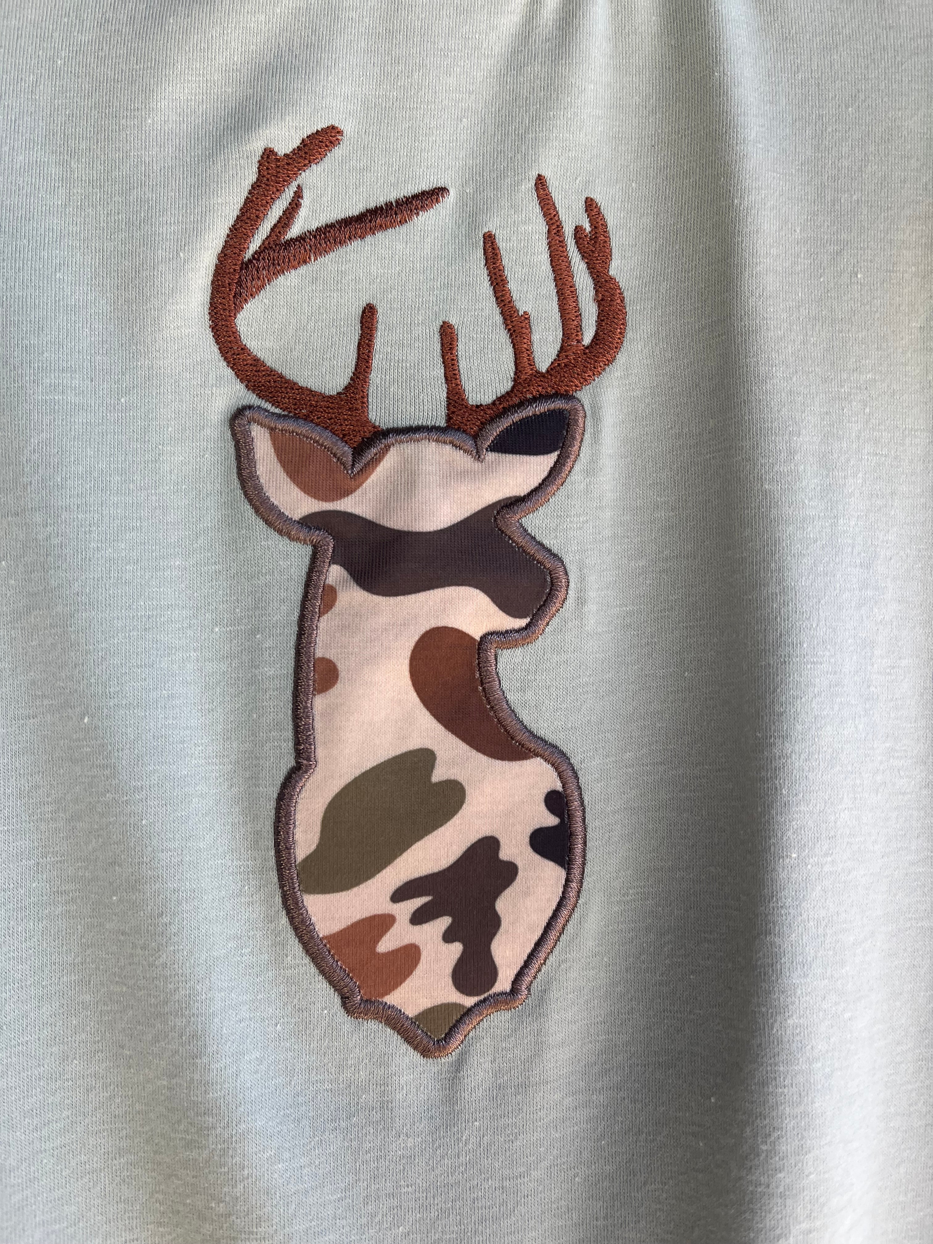 Camo Deer onesie