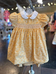 Golden Smock Dress