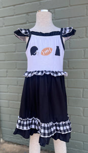 Black & White Football dress