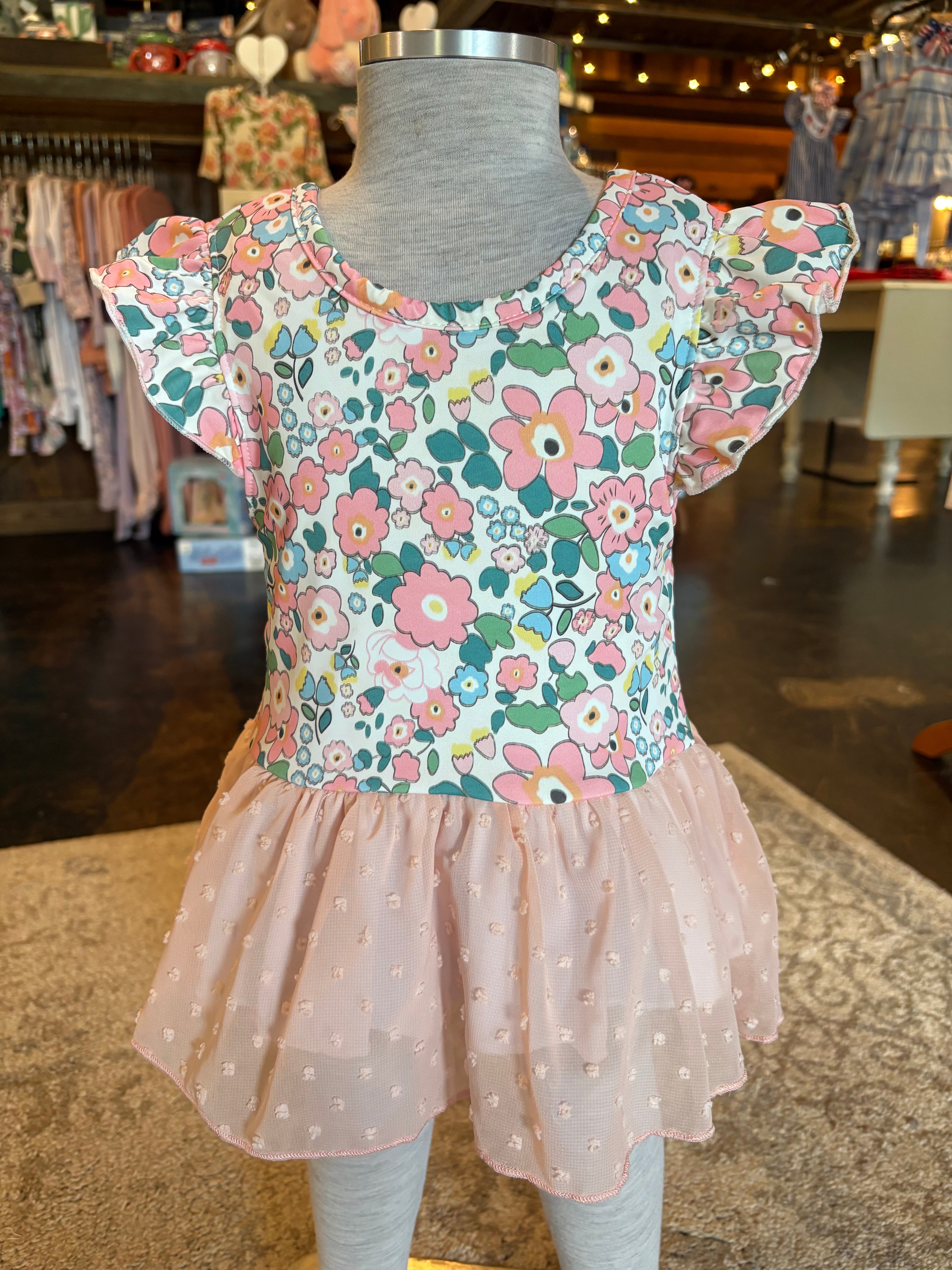 Floral Leotard