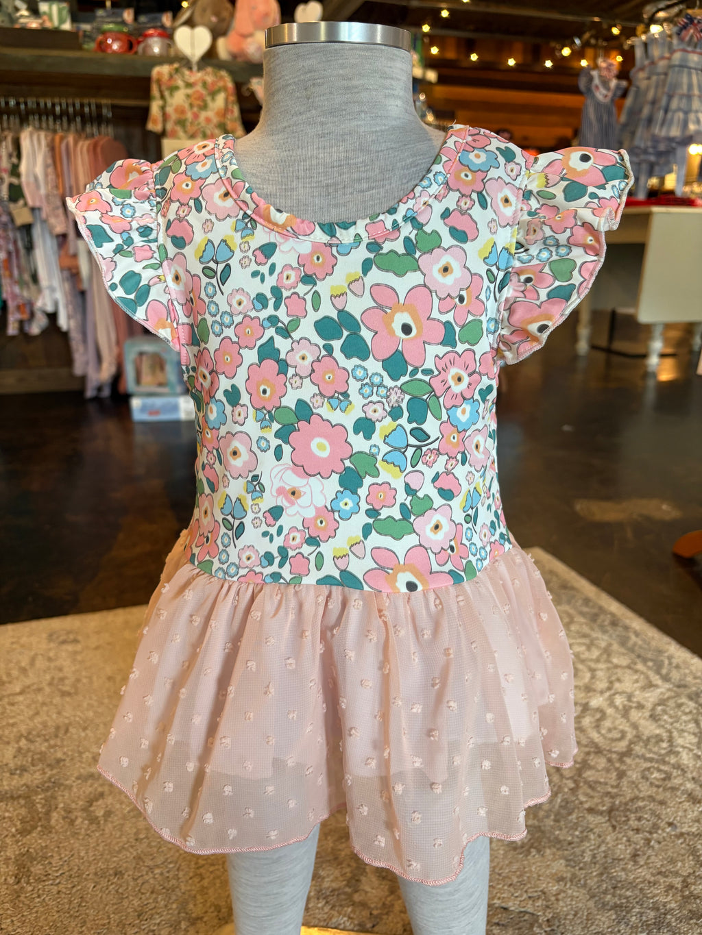 Floral Leotard