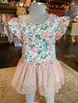 Floral Leotard
