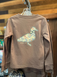 Camo Duck LS t-shirt