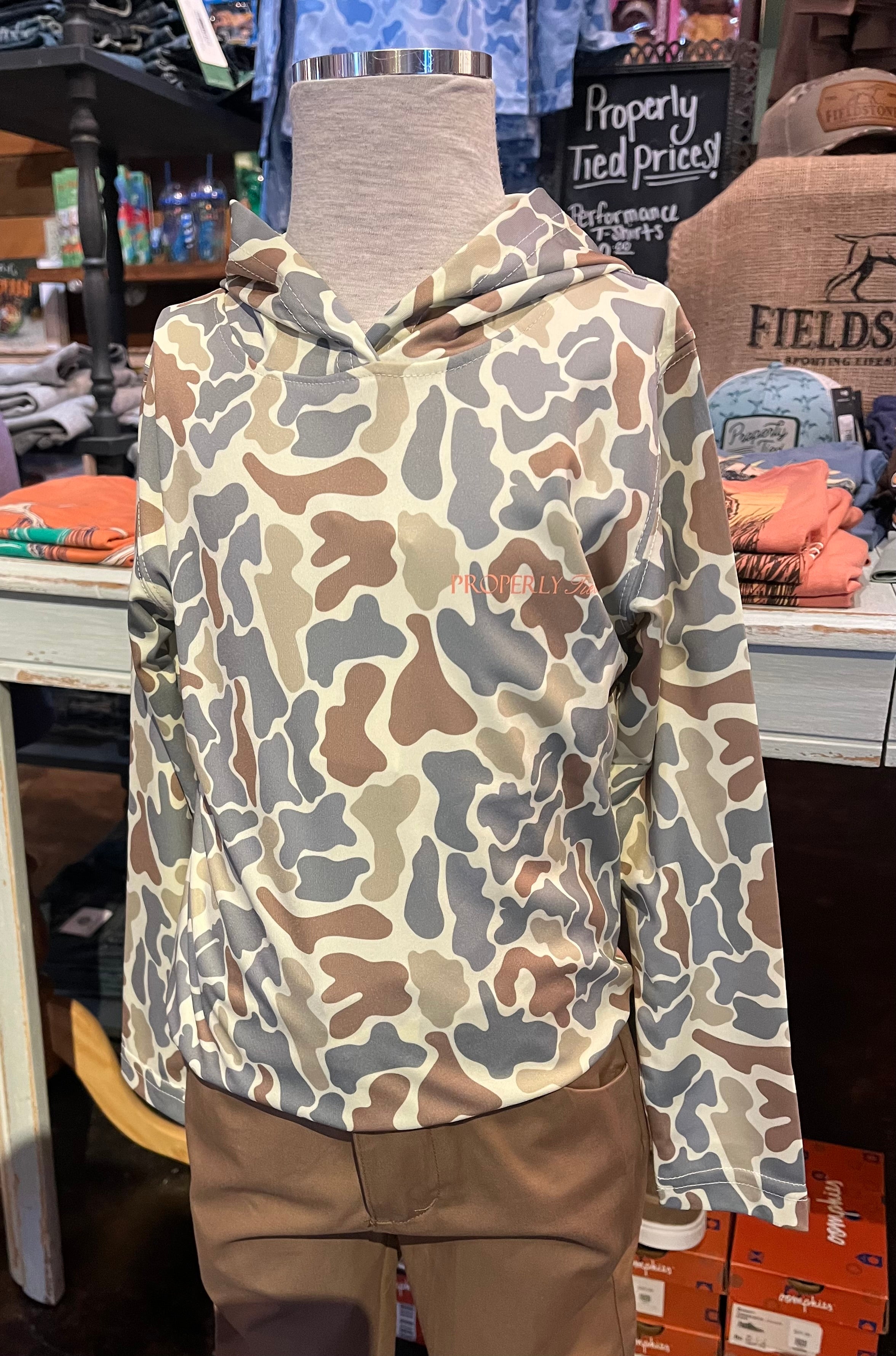 Hooded Brown Camo