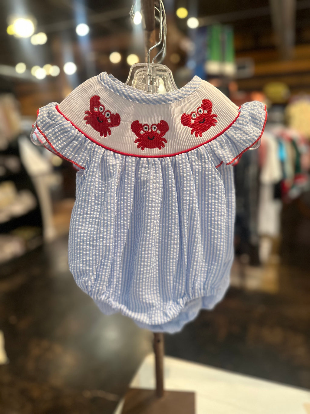 Crab smock bubble