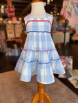 Blue Gingham Sundress