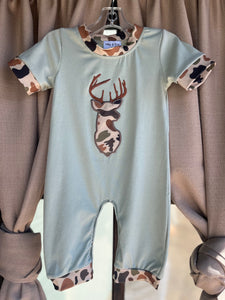 Camo Deer onesie