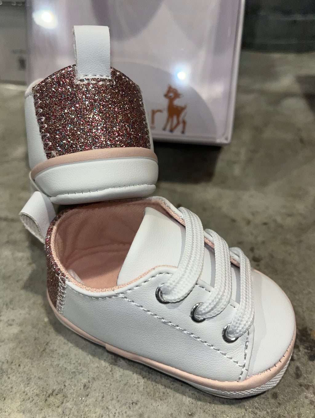 Sparkle Pink Sneakers