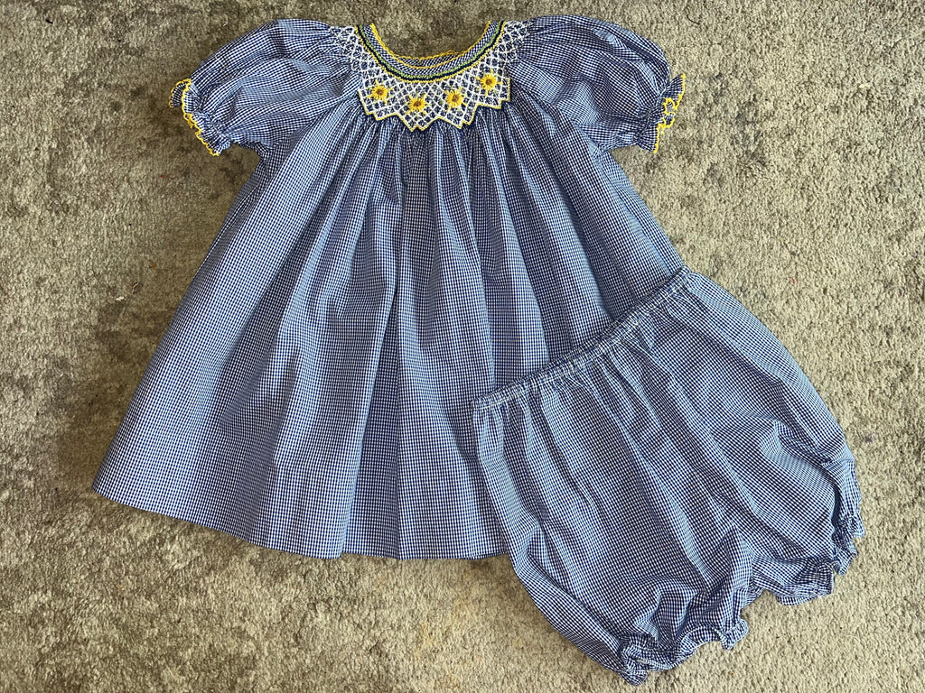 Sunflower Smock with bloomers