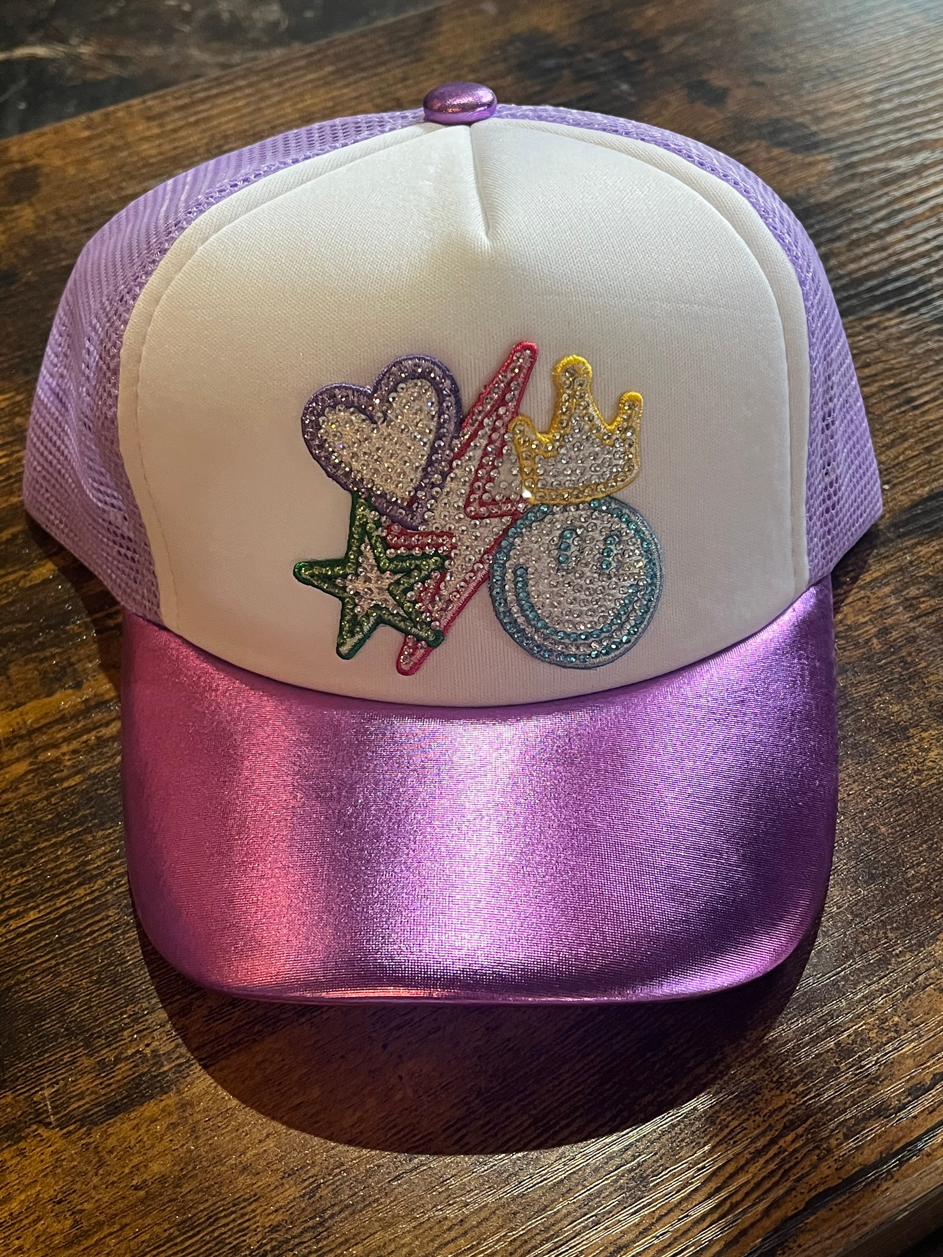 Metallic Purple Trucker