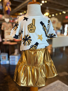 Black & Gold cheer set